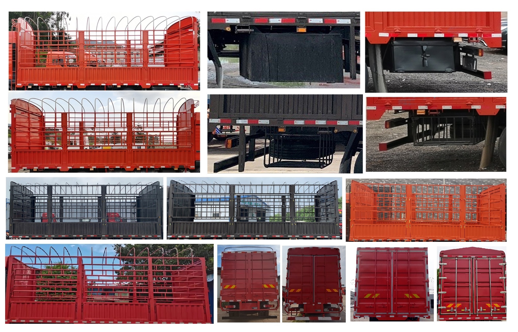 豪沃牌ZZ5187CCYN501GF1CL倉柵式運(yùn)輸車公告圖片