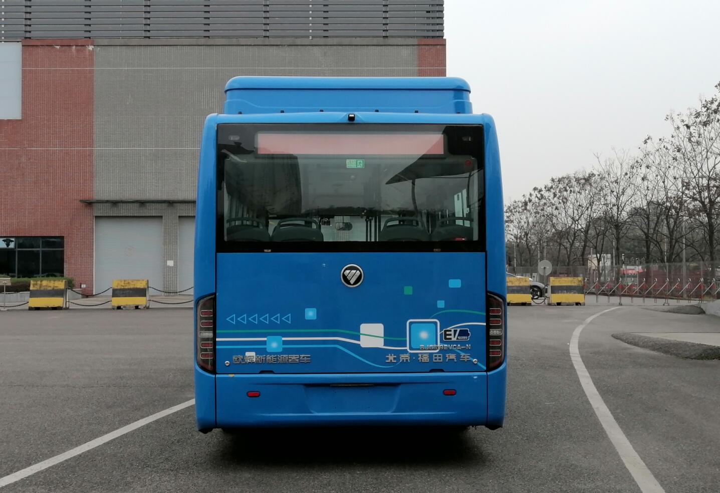 福田牌BJ6819EVCA-N纯电动低入口城市客车公告图片