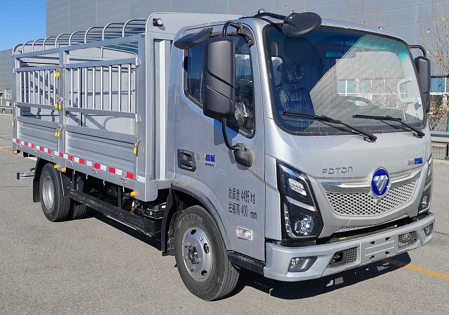 福田牌BJ5045CCYEV13纯电动仓栅式运输车