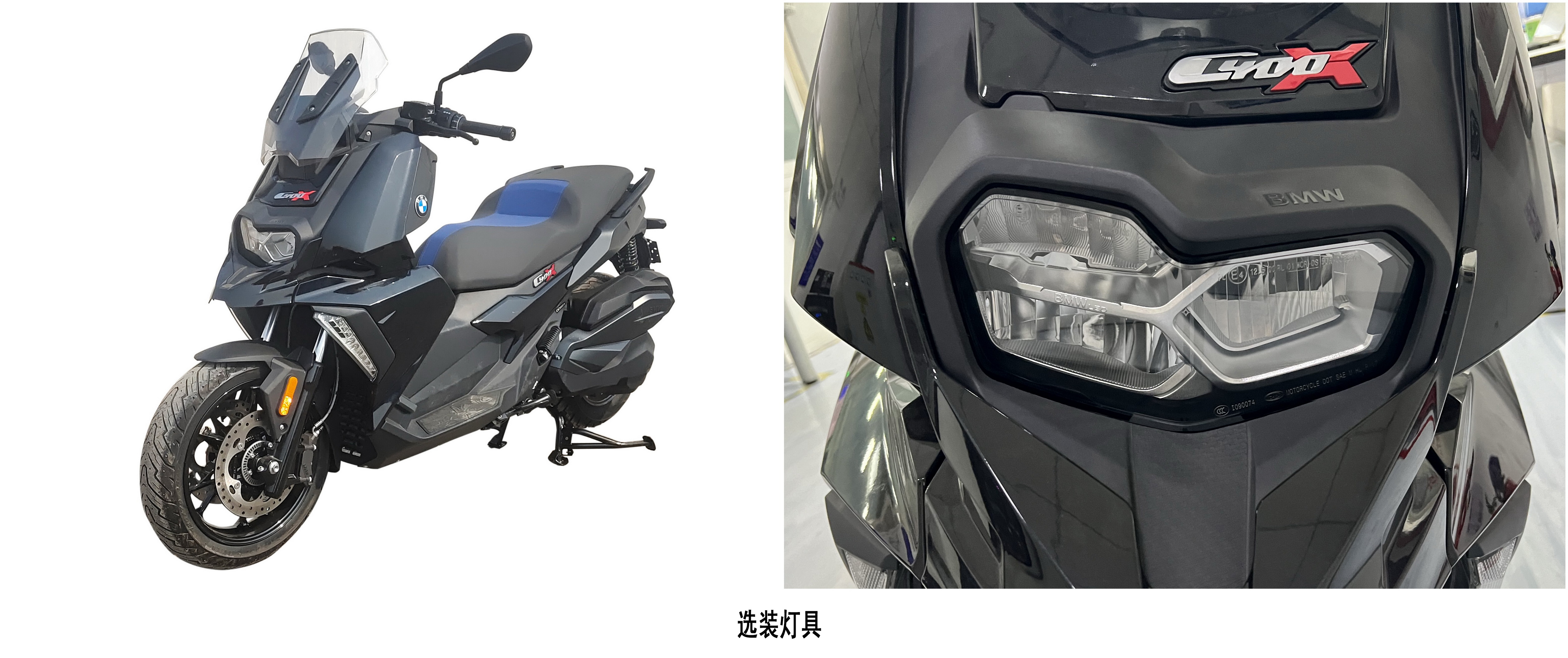 LX350T-7 宝马牌350CC汽油前双盘后盘式两轮摩托车图片