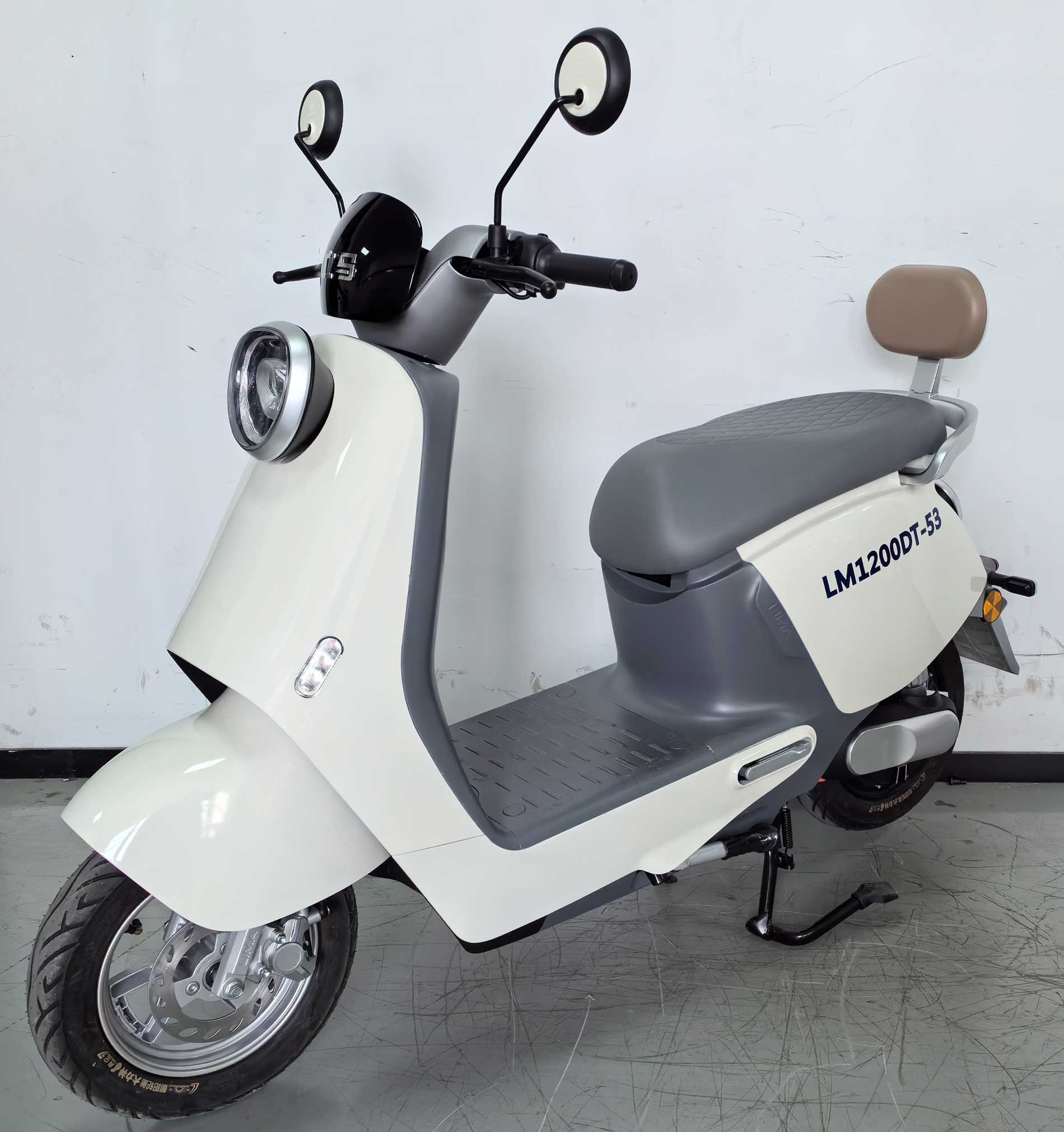 LM1200DT-53 立马牌纯电动前盘式后鼓式电动两轮摩托车图片