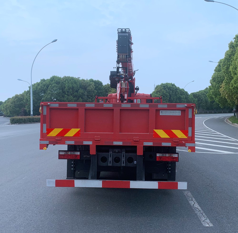 明健神力牌MJA5180JSQD6隨車起重運輸車公告圖片