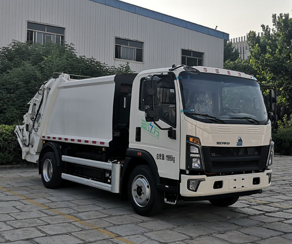 东岳牌ZTQ5120ZYSZ7K38BEV纯电动压缩式垃圾车