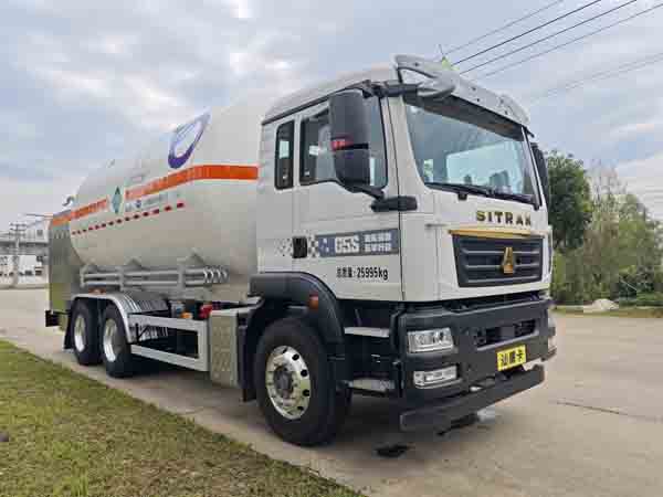 五峰牌JXY5260GDY2低温液体运输车