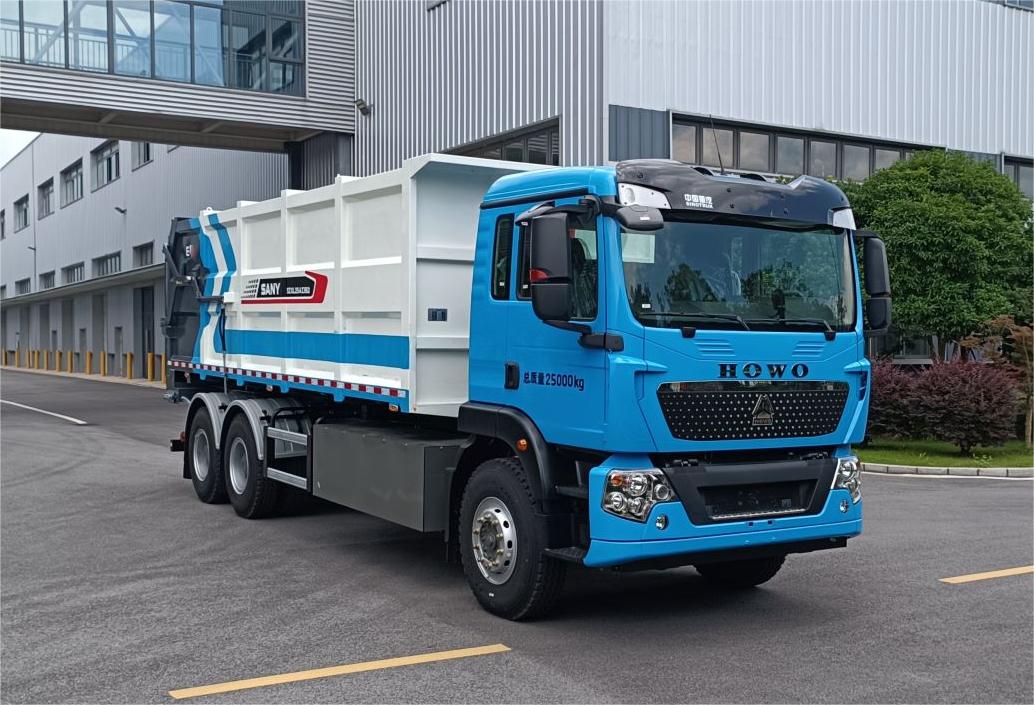 三一牌SYR5250ZXLZQABEV純電動廂式垃圾車公告圖片