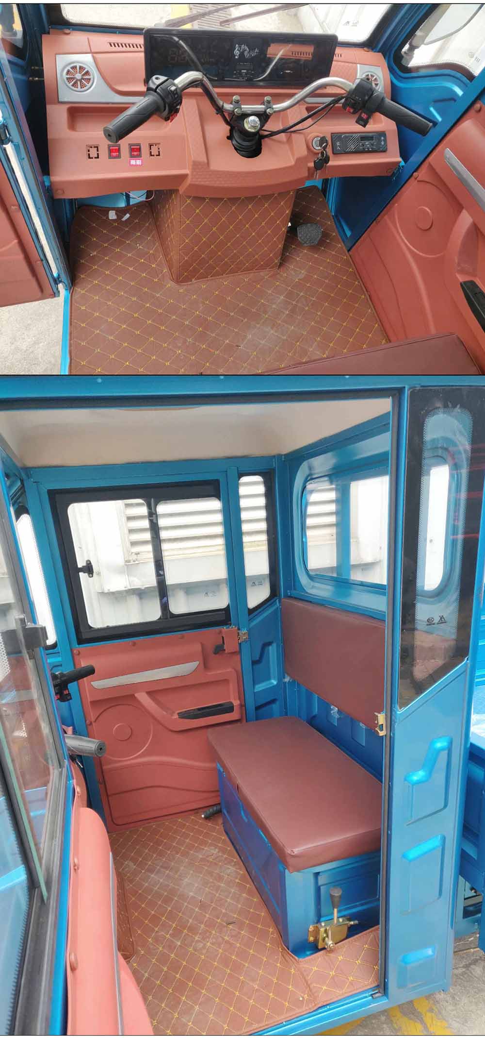 DO1000DZH-7C 大鸥牌纯电动前鼓式后鼓式电动正三轮摩托车图片