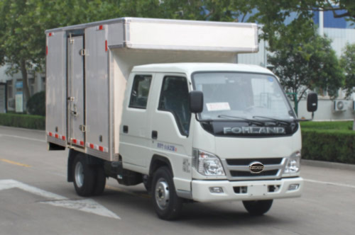 福田牌BJ5035XXY3AV5-53厢式运输车图片