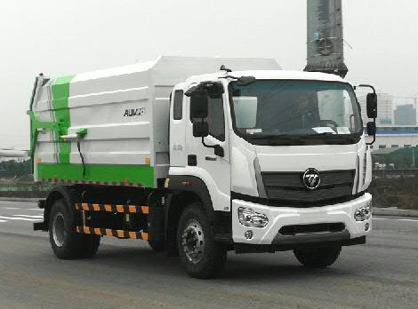 福田牌BJ5182ZDJE6-H1压缩式对接垃圾车