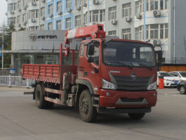 福田牌BJ5164JSQHPDD-01随车起重运输车