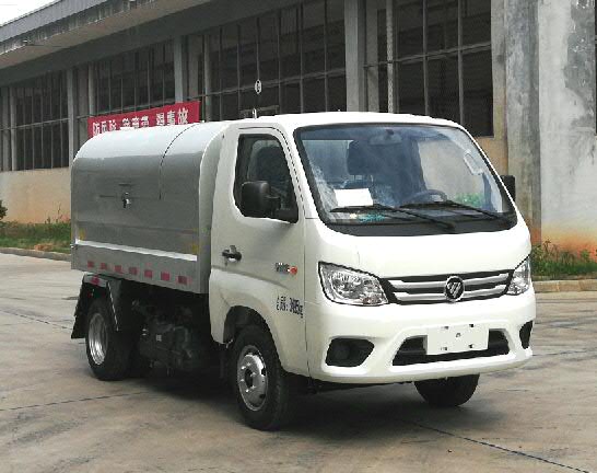 福田牌BJ5032ZDJE6-H1压缩式对接垃圾车