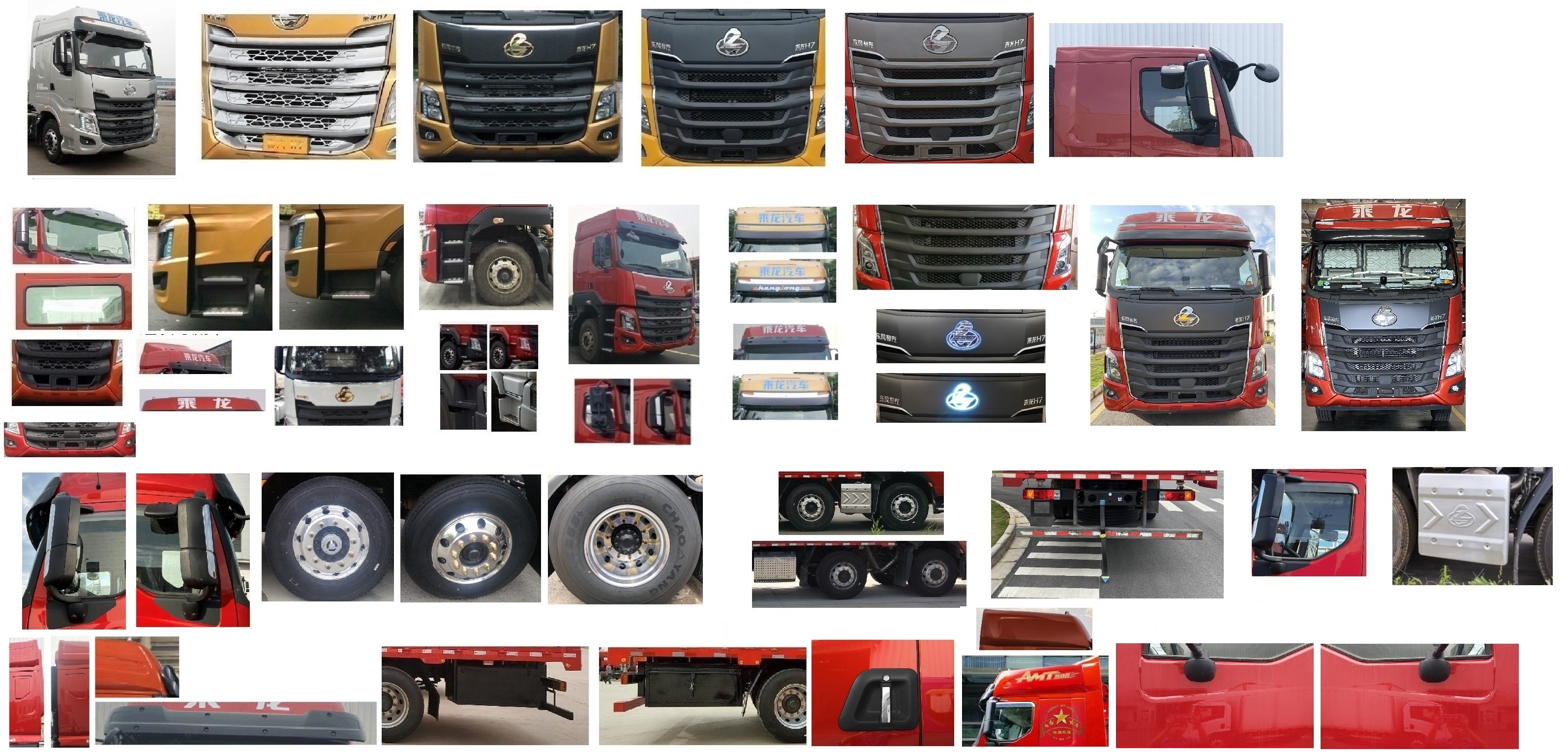 乘龍牌LZ5321CCQH7FC1畜禽運(yùn)輸車公告圖片