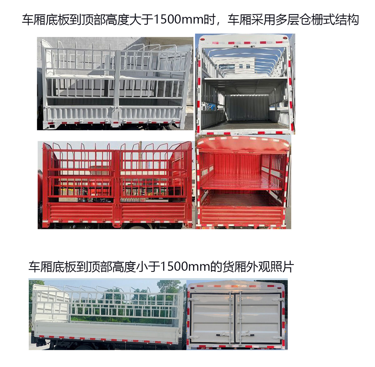 现代牌CHM5040CCYZDC33T仓栅式运输车公告图片