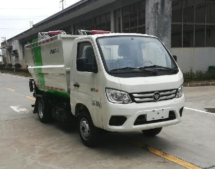 福田牌BJ5032ZZZE6-H2自装卸式垃圾车图片