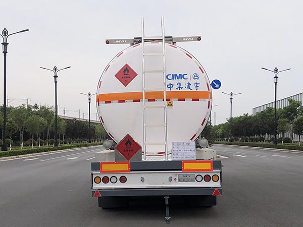 凌宇牌CLY9405GRYC2易燃液体罐式运输半挂车公告图片