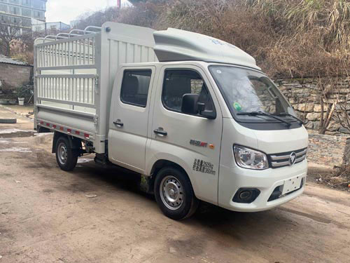 福田牌BJ5031CCY3AV4-07仓栅式运输车