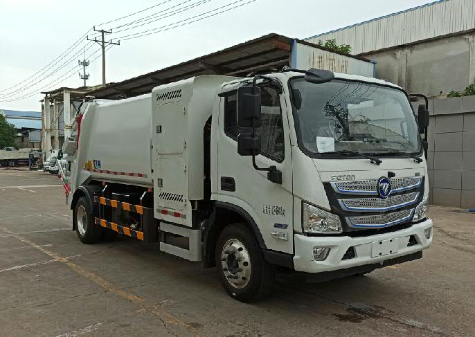 福田牌BJ5123ZYSEV-H1纯电动压缩式垃圾车