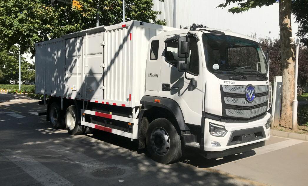 福田牌BJ5256XXYEV1纯电动厢式运输车