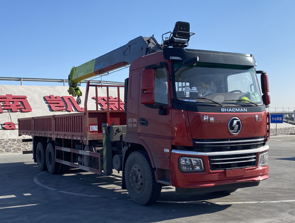 雷萨牌BJ5253JSQ-12随车起重运输车