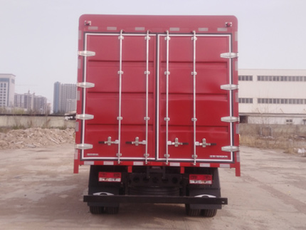 福田牌BJ5124CCYGPDA-01倉(cāng)柵式運(yùn)輸車(chē)公告圖片