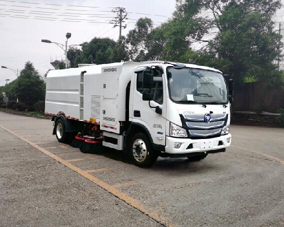 福田牌BJ5123TSLEV-H1纯电动扫路车