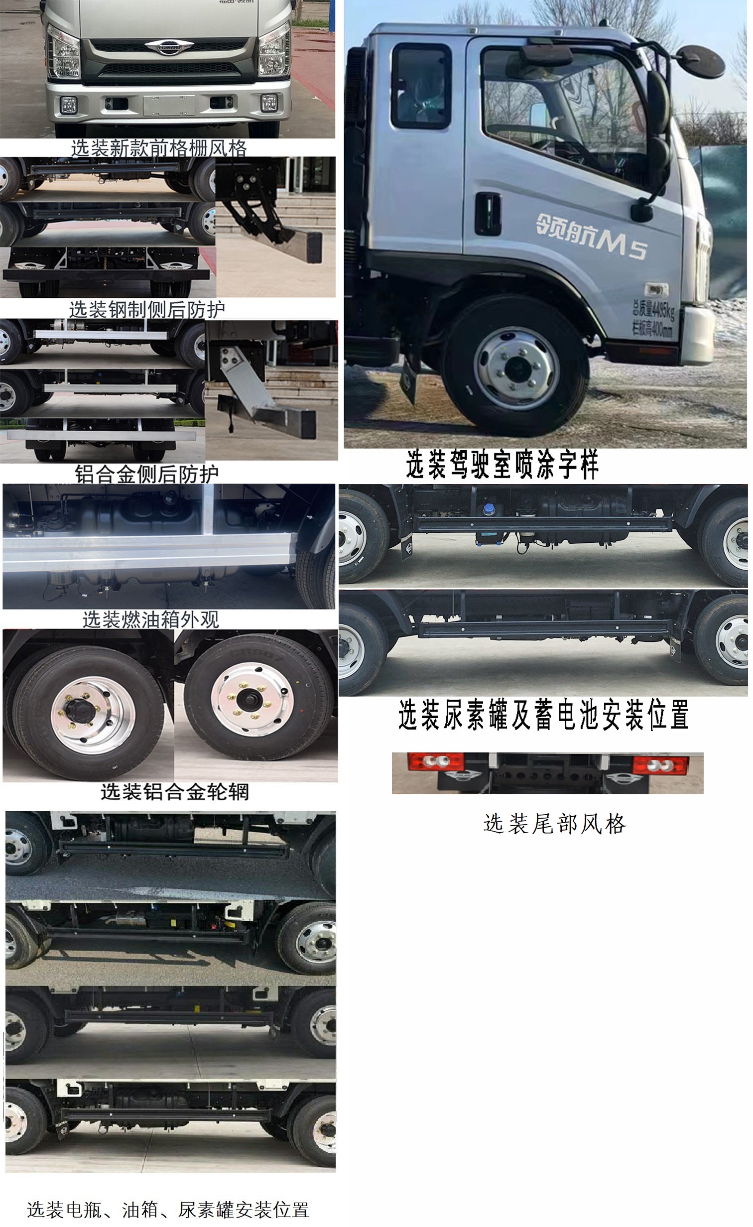 福田牌BJ5046CCY9PBA-53仓栅式运输车公告图片