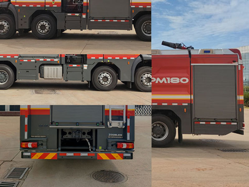 中联牌ZLF5382GXFPM180泡沫消防车公告图片