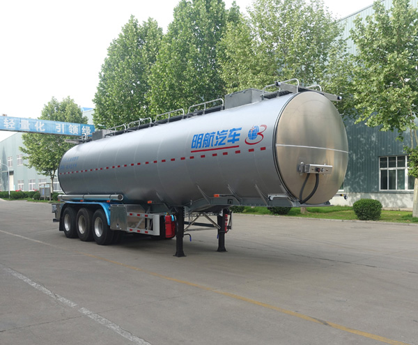 明航牌12米33吨3轴普通液体运输半挂车(ZPS9406GPGB)