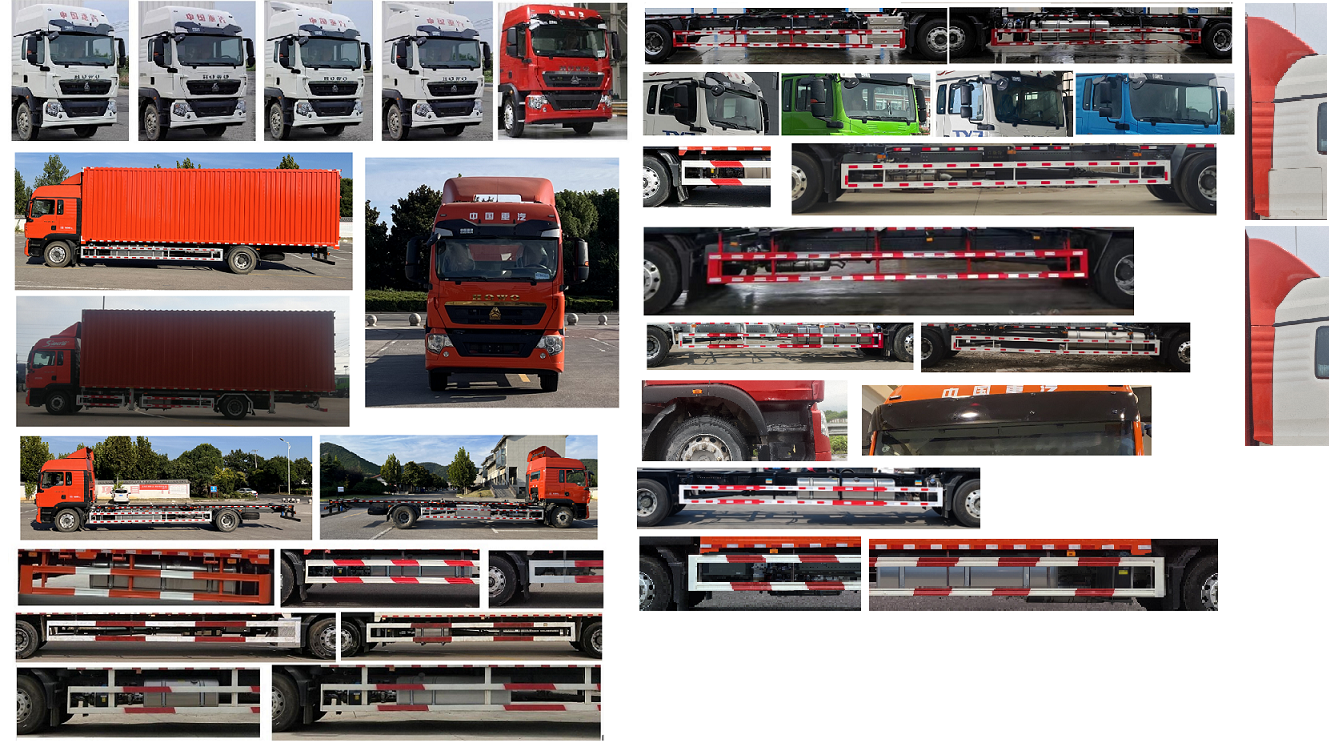 豪沃牌ZZ5187ZKXN711GF1車廂可卸式汽車公告圖片