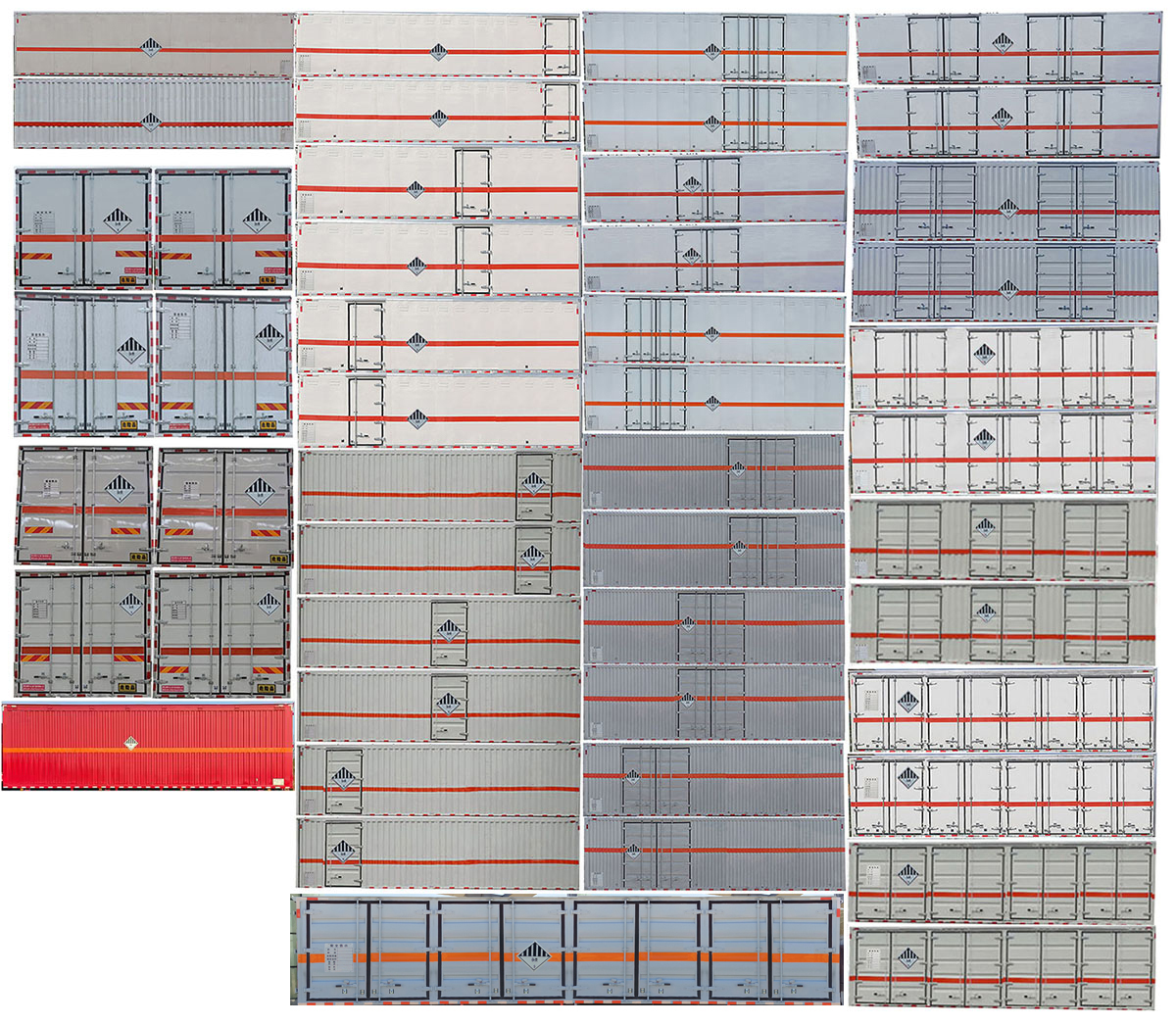 杂项危险物品厢式运输车图片