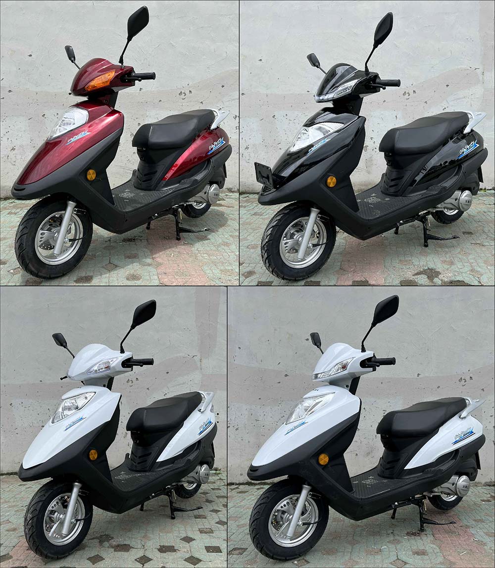 JL125T-7A 吉浪牌124CC汽油前盘式后鼓式两轮摩托车图片