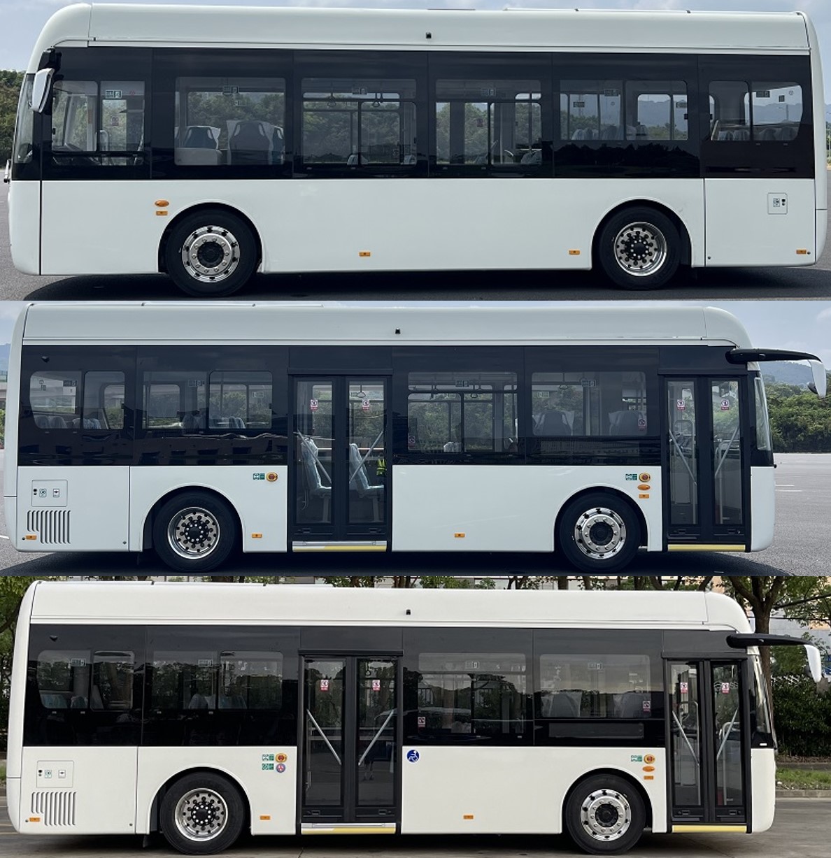 申沃牌SWB6910EV01G纯电动低地板城市客车公告图片