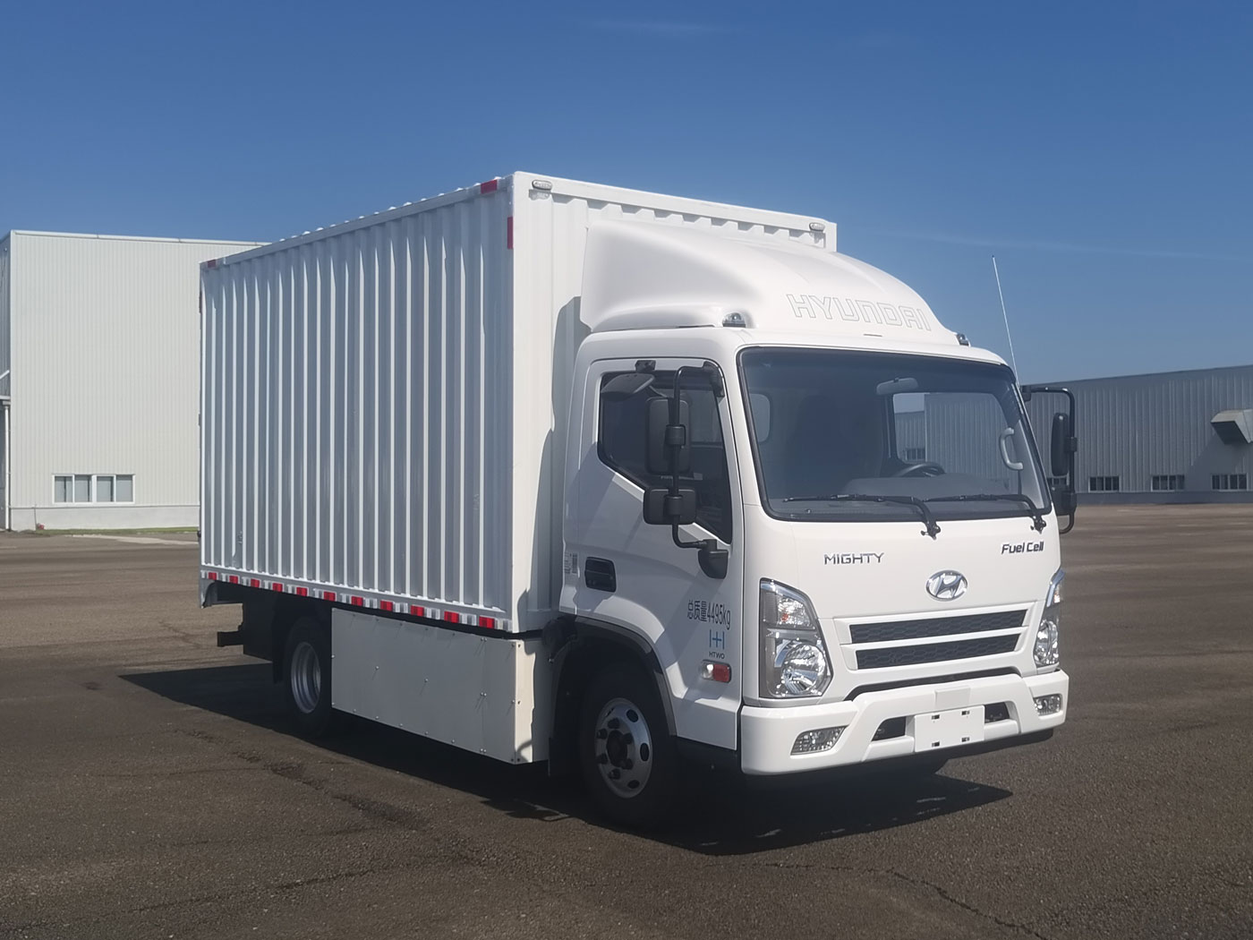 现代牌CHM5041XXYGDC33FCEV燃料电池厢式运输车