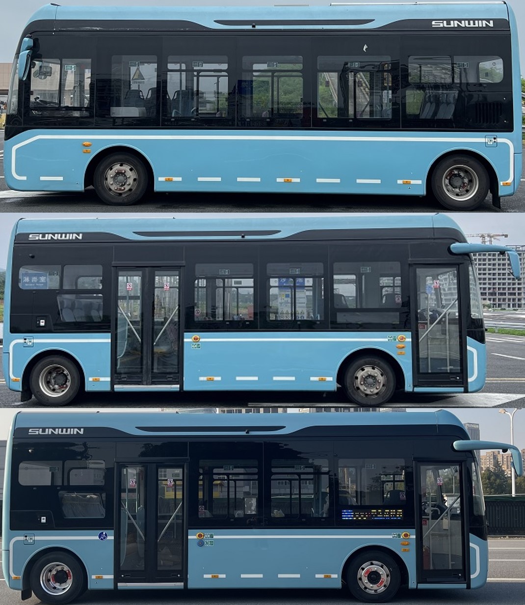 申沃牌SWB6800EV03G纯电动低入口城市客车公告图片