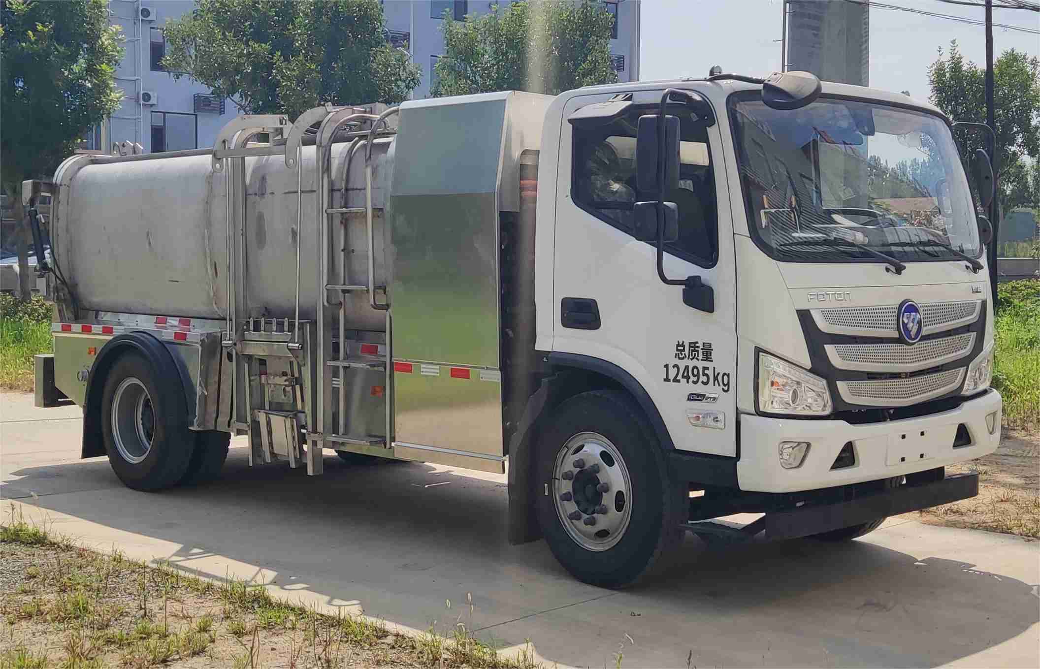 华司令牌ZTY5120TCABEV纯电动餐厨垃圾车