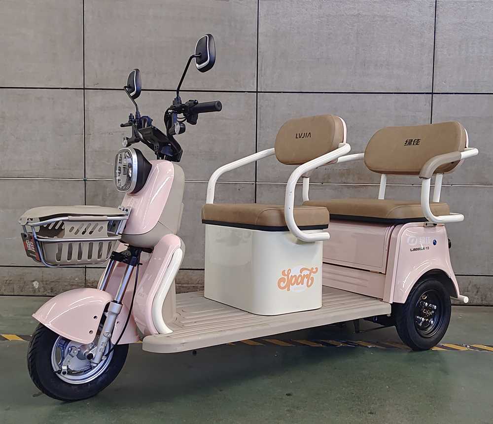 绿佳牌LJ800DZK-13电动正三轮摩托车公告图片