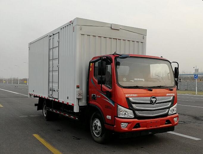 福田牌BJ5108XYK-F3翼开启厢式车