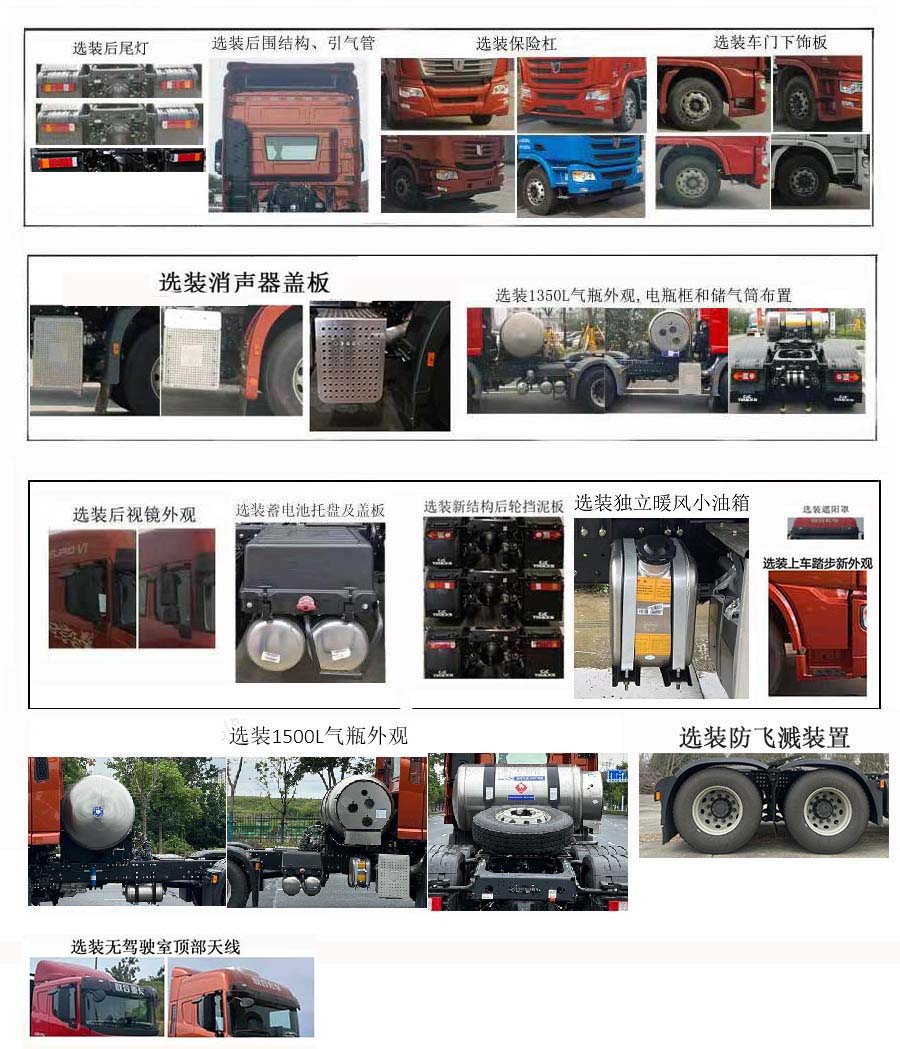 集瑞联合牌QCC4253N664W-1危险品牵引汽车公告图片