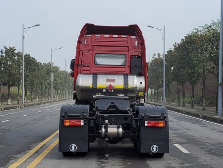 SX4259MPN384 陕汽牌430马力后双桥,后八轮LNG国六牵引汽车图片