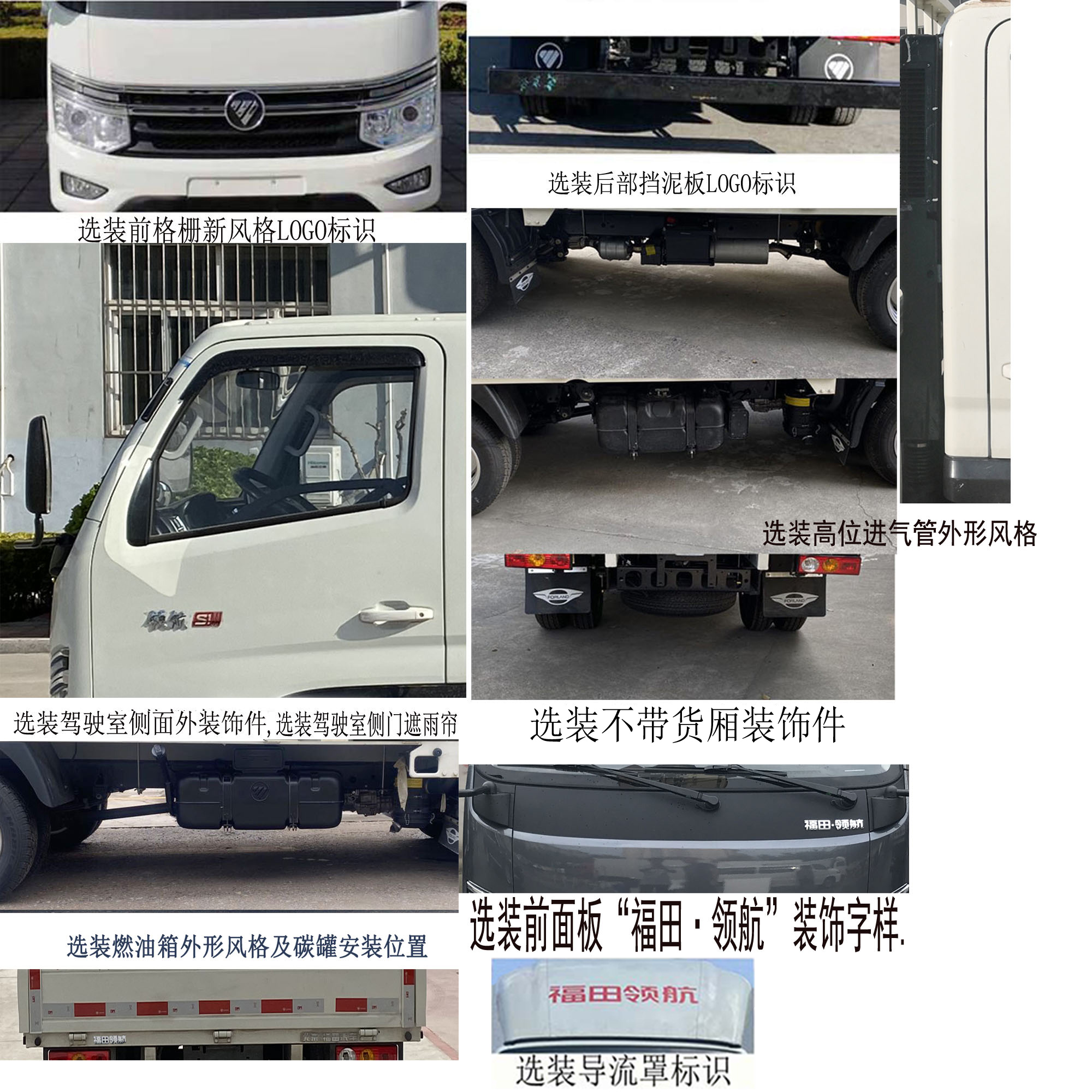 福田牌BJ5035CCY5JV5-01仓栅式运输车公告图片