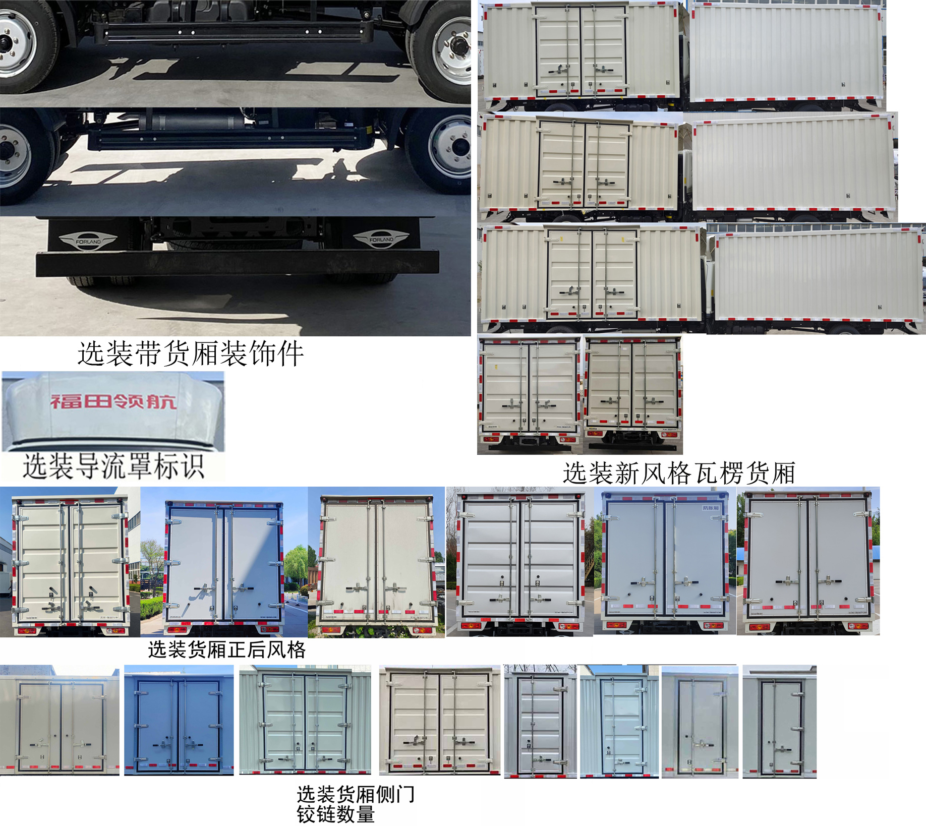 福田牌BJ5035XXY3JV6-08厢式运输车公告图片