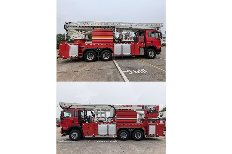 中联牌ZLF5321JXFDG34登高平台消防车公告图片