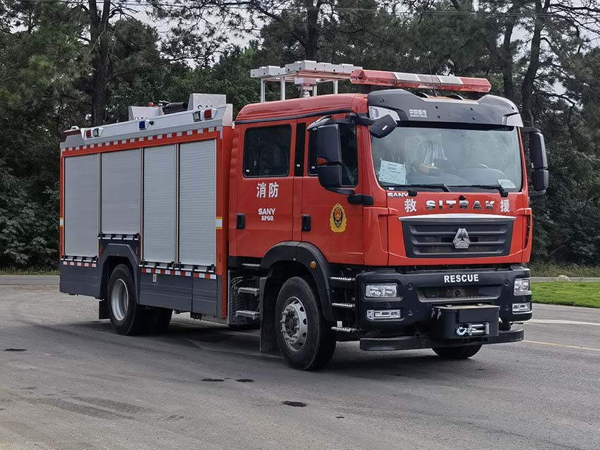 三一牌SYM5190GXFAP60压缩空气泡沫消防车