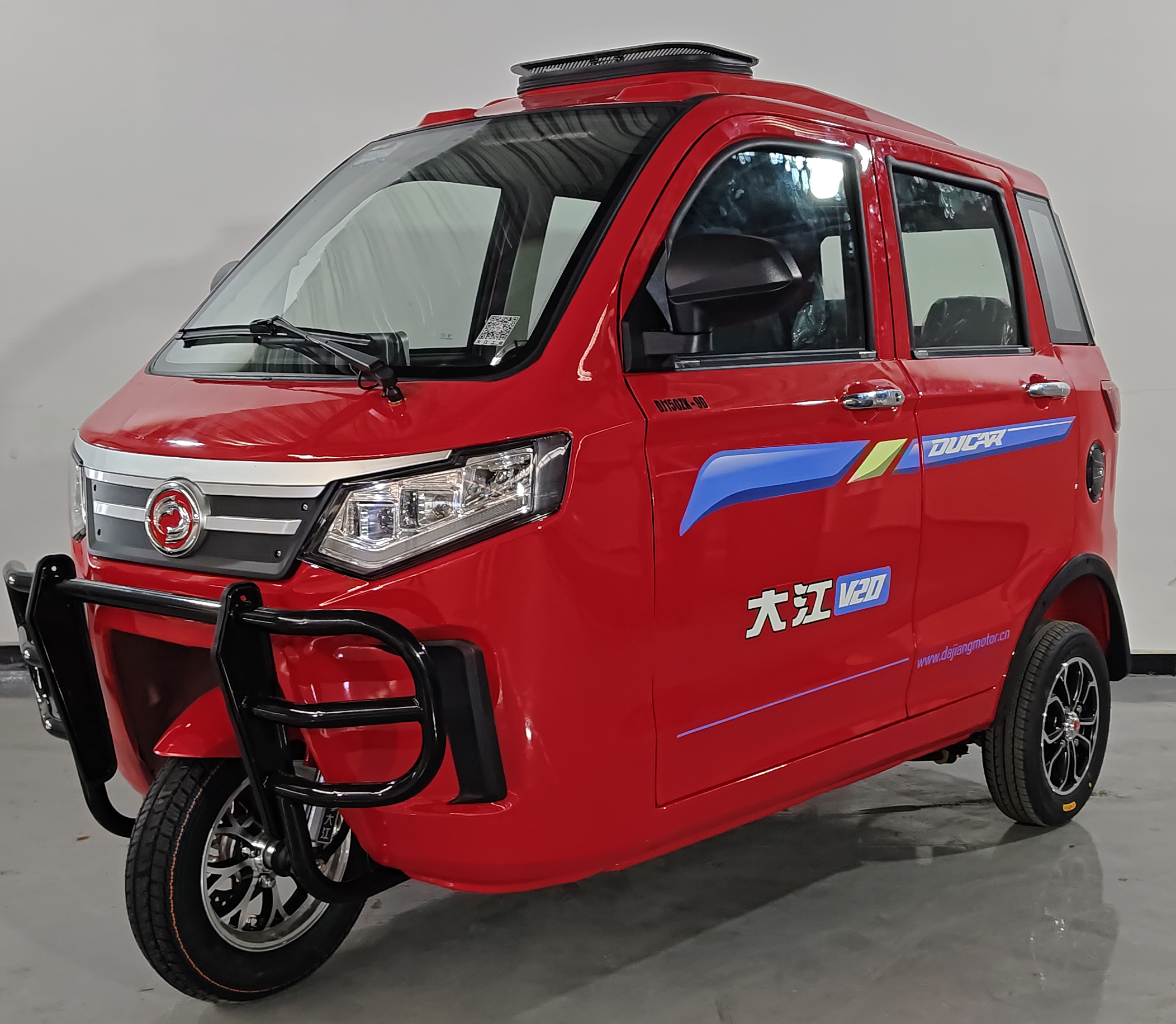 DJ150ZK-9D 大江牌149CC汽油前盘式后盘式正三轮摩托车图片