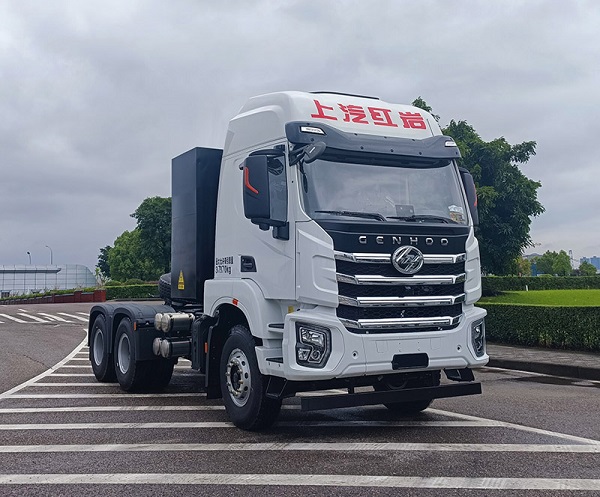 红岩牌 490马力 纯电动半挂牵引车(CQ4251BEVES24S)