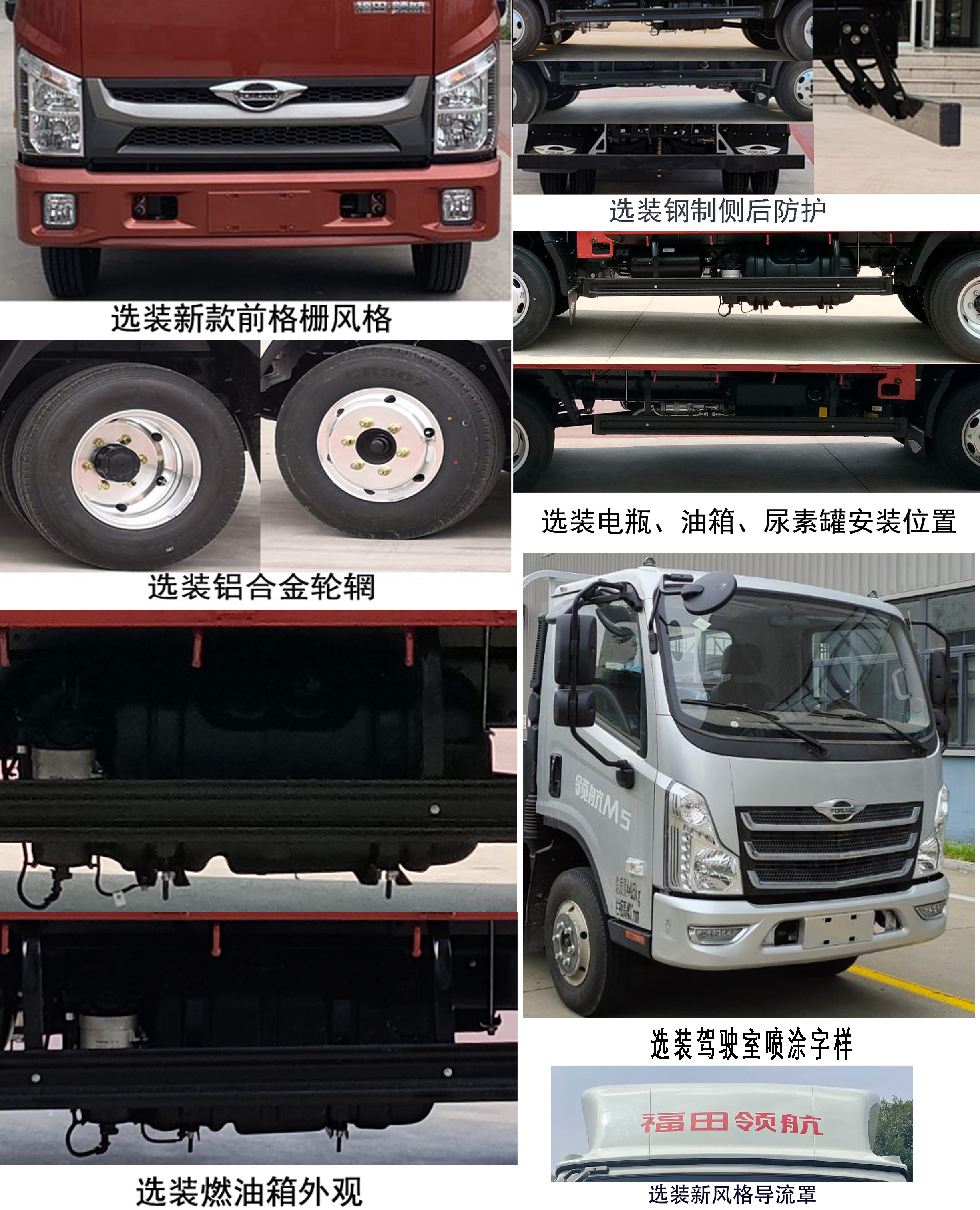 福田牌BJ5046CCY9JBA-52仓栅式运输车公告图片