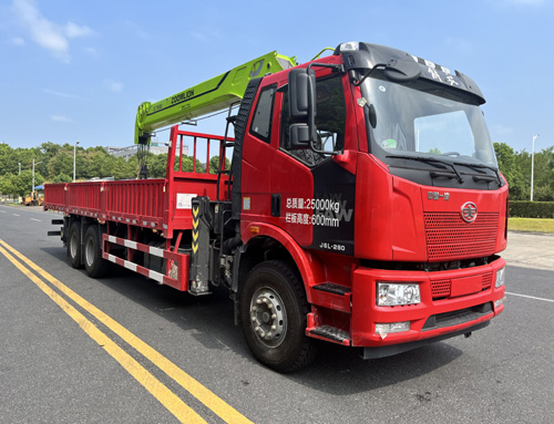 中联牌ZLJ5252JSQC随车起重运输车