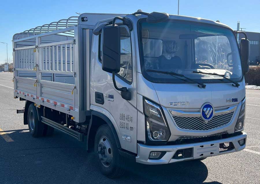 福田牌BJ5045CCYEV14纯电动仓栅式运输车