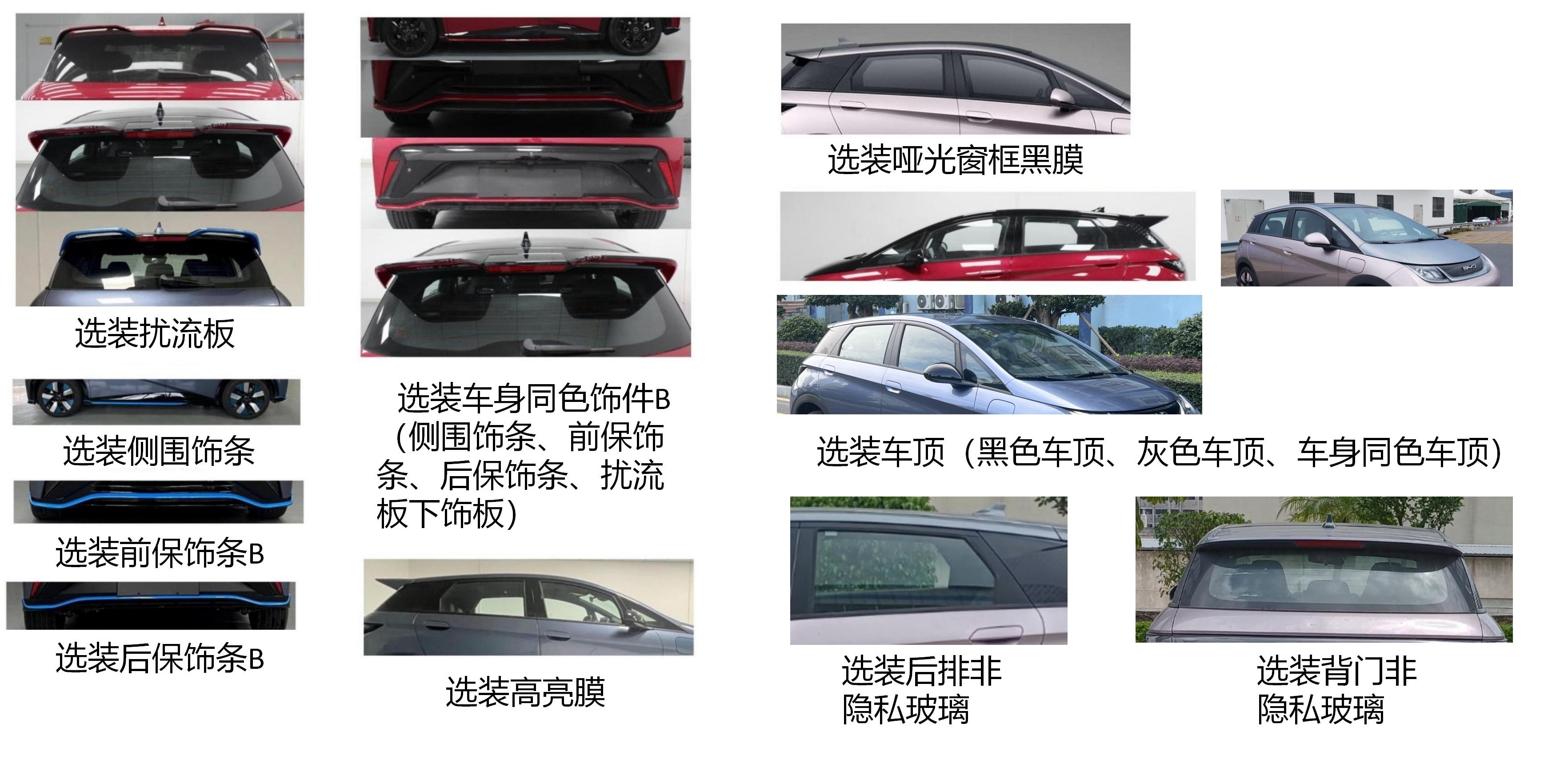 比亚迪牌BYD7004BEV10纯电动轿车公告图片