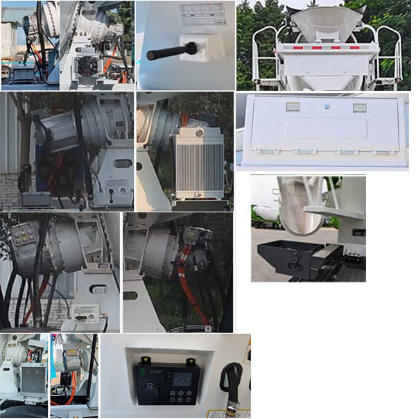 纯电动混凝土搅拌运输车图片