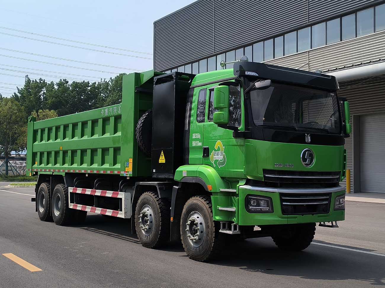 陕汽牌 585马力 换电式纯电动自卸汽车(SX3317MF506XSEV7)